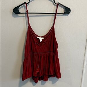 Forever 21 Burgundy Camisole Top